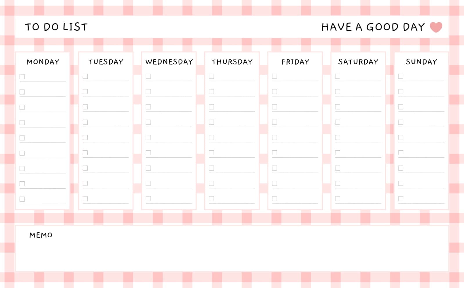굿노트속지 TO DO LIST