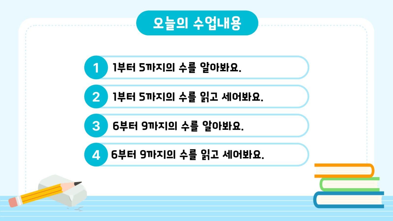 초등학교 수학과목 교육용 프레젠테이션