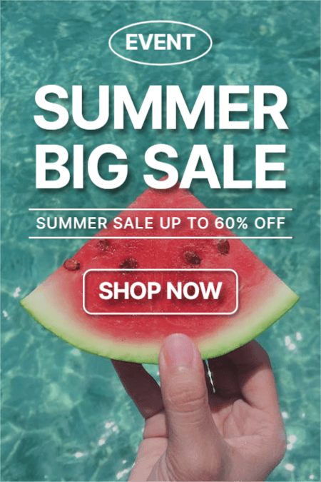 SUMMER BIG SALE (페북)