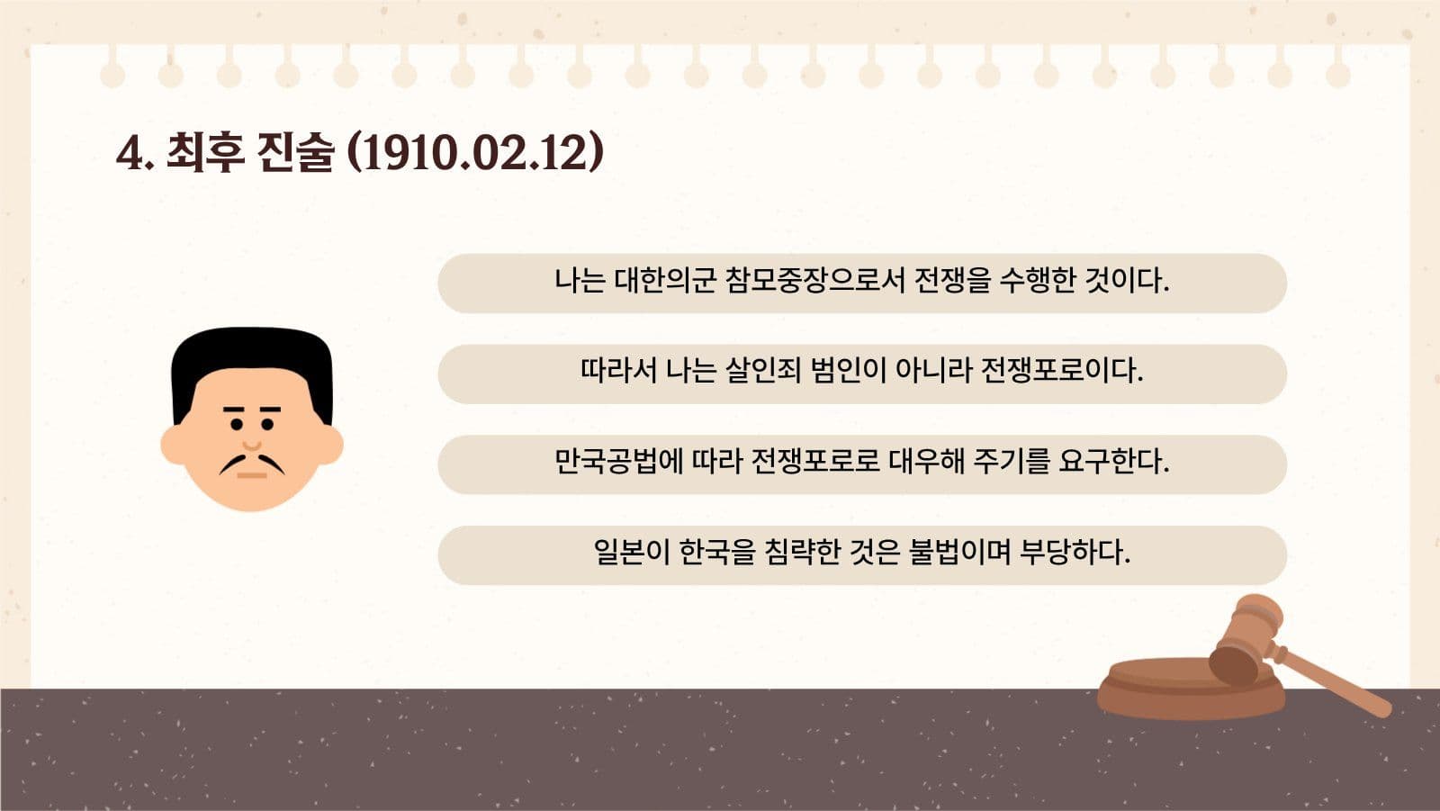 안중근 의사의 재판 과정과 역사적 의