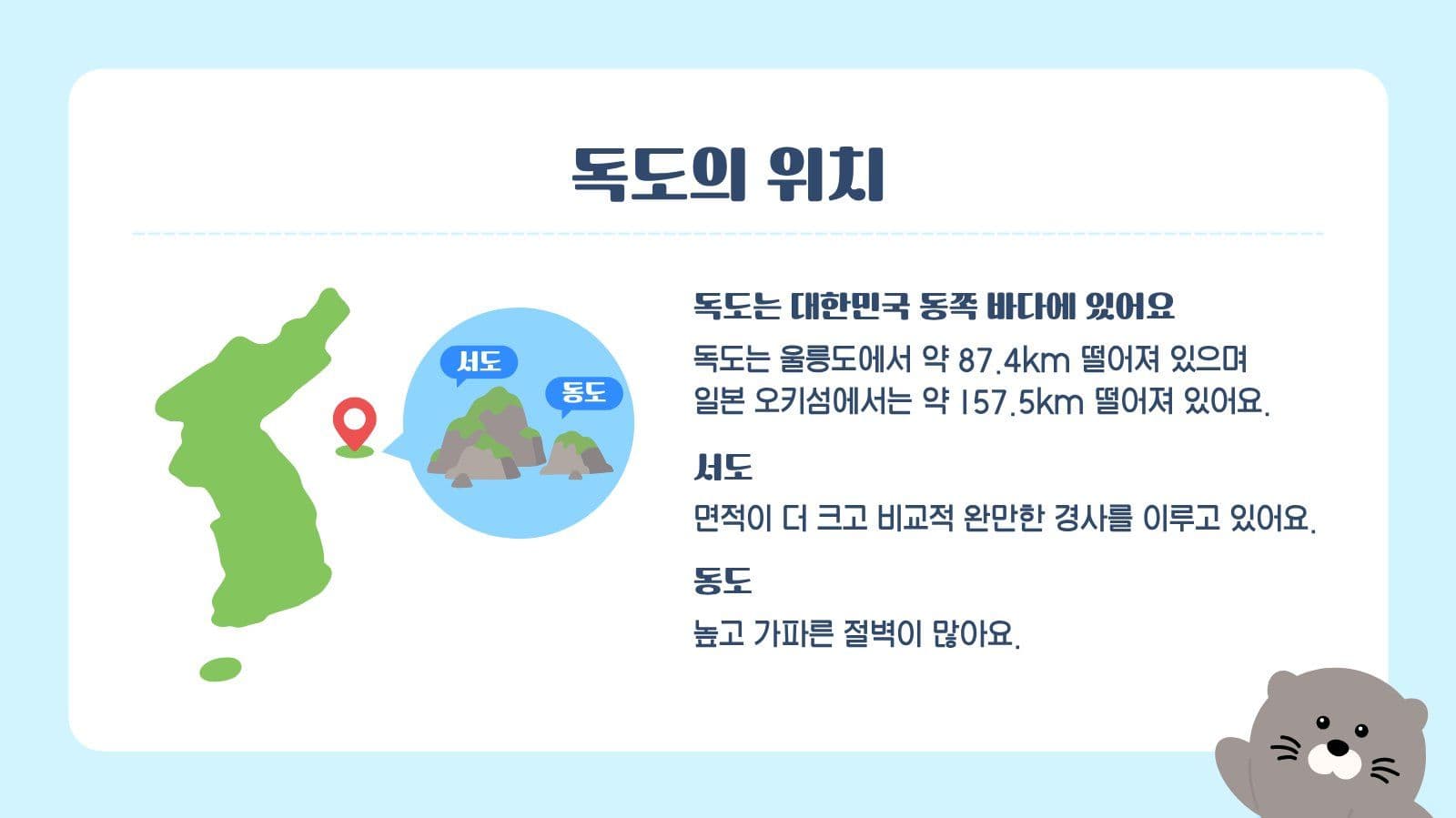 독도의 날 프레젠테이션 캠페인 템플릿