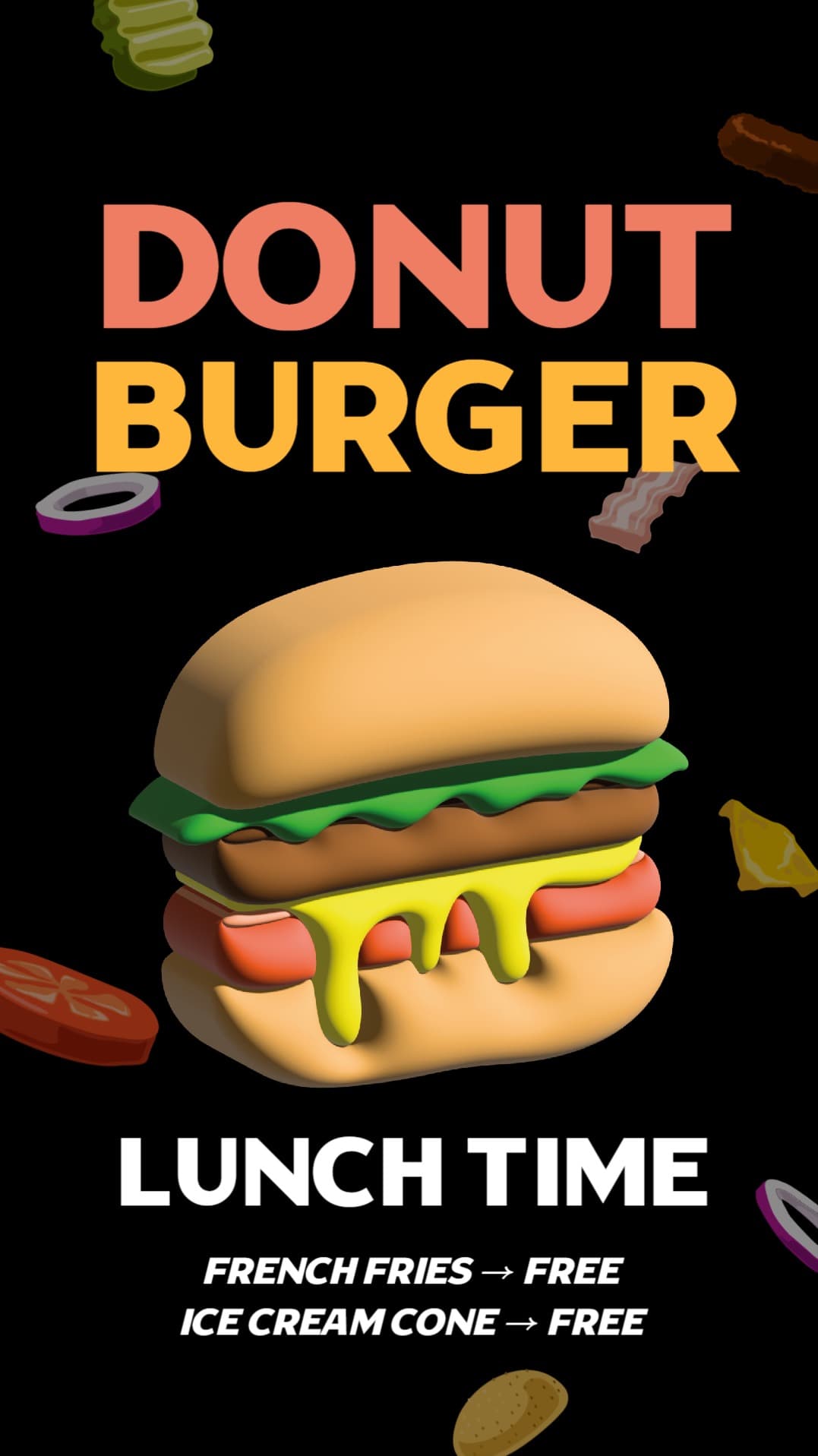 DONUT BURGER