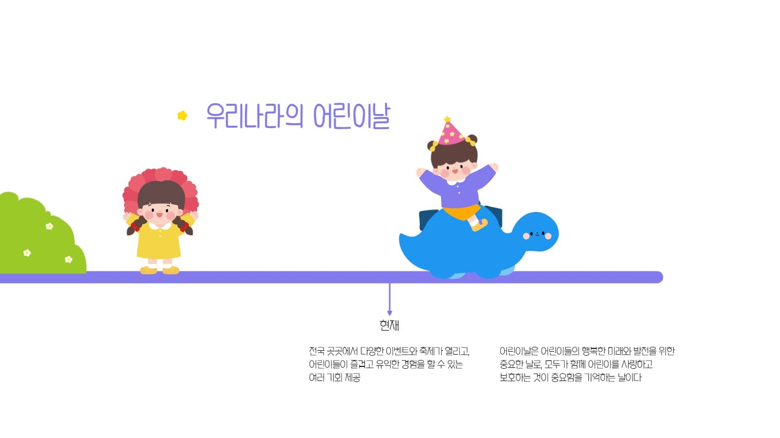 심플한 어린이날 프레젠테이션