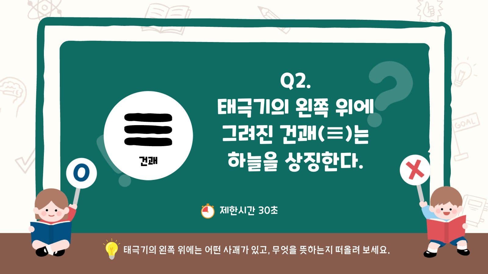 어린이 태극기 교육 OX 퀴즈 피피티