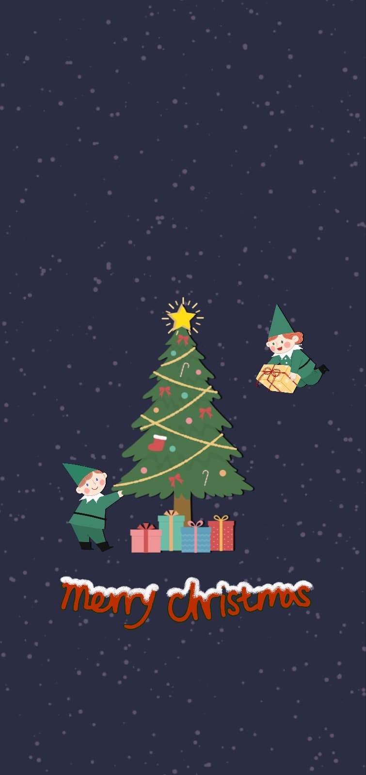 Christmas with fairy