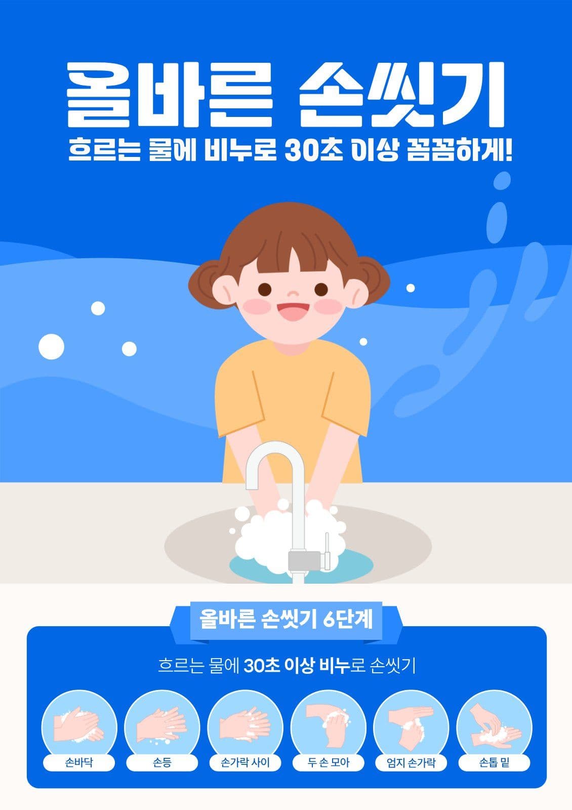 올바른 손씻기
