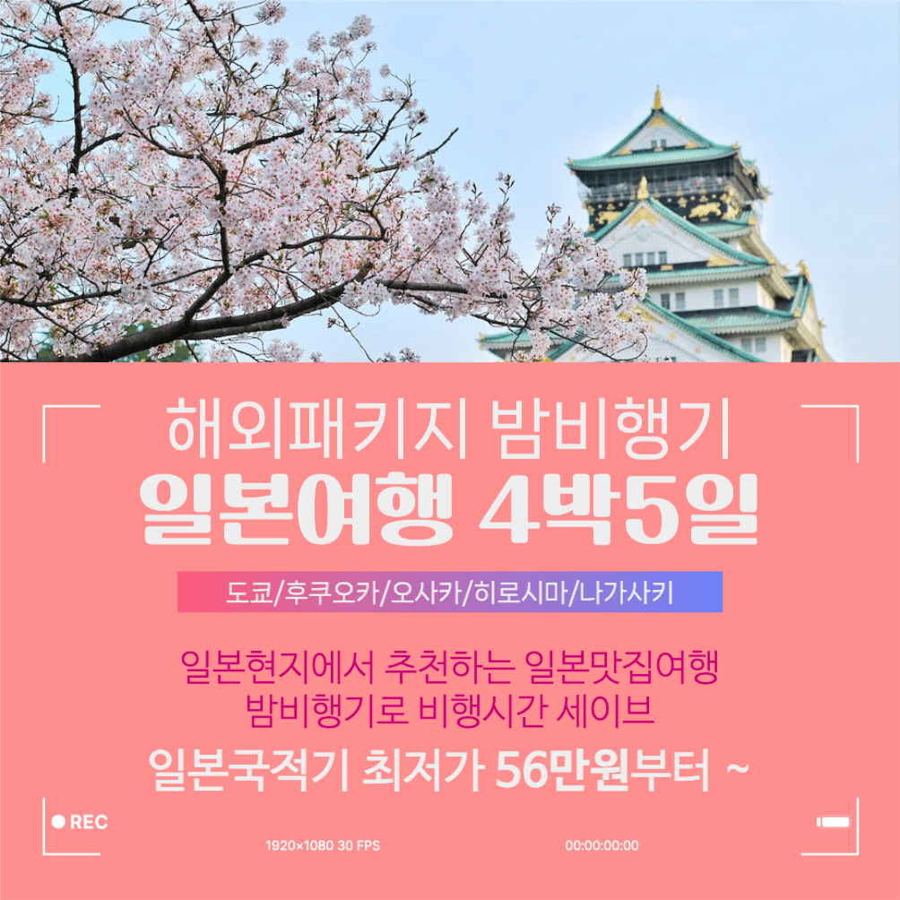 일본여행 패키지
