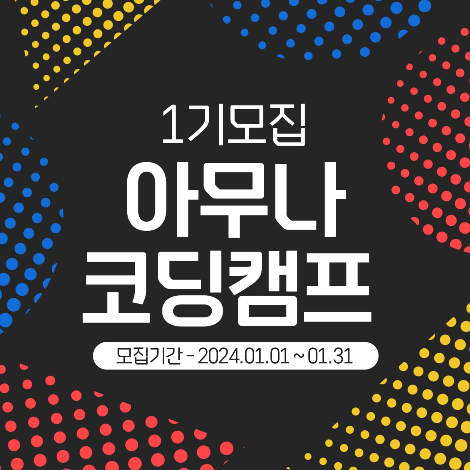 코딩캠프 모집