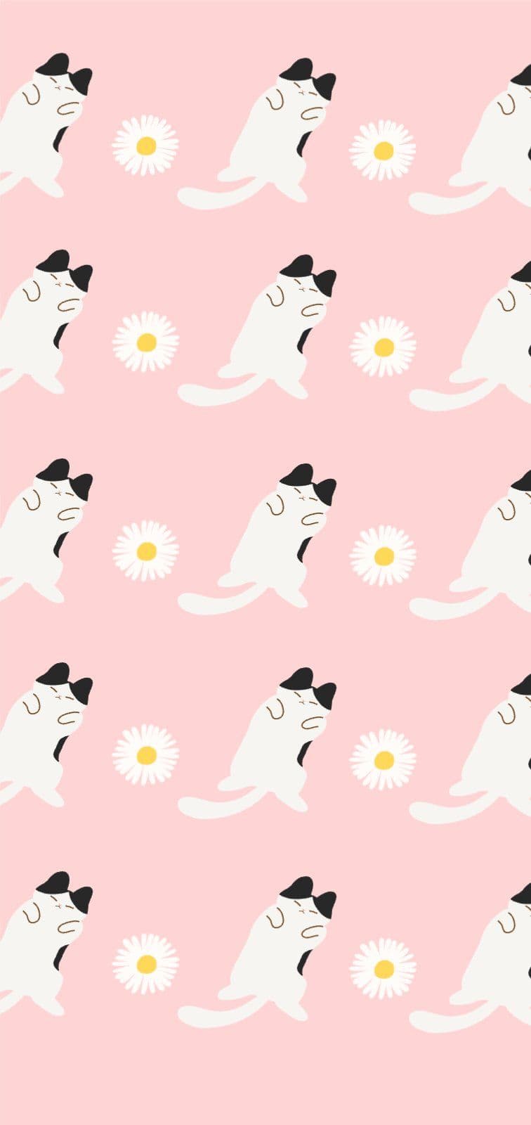 고양이 패턴 배경화면