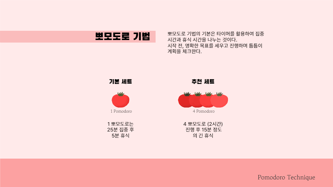 뽀모도로 기법