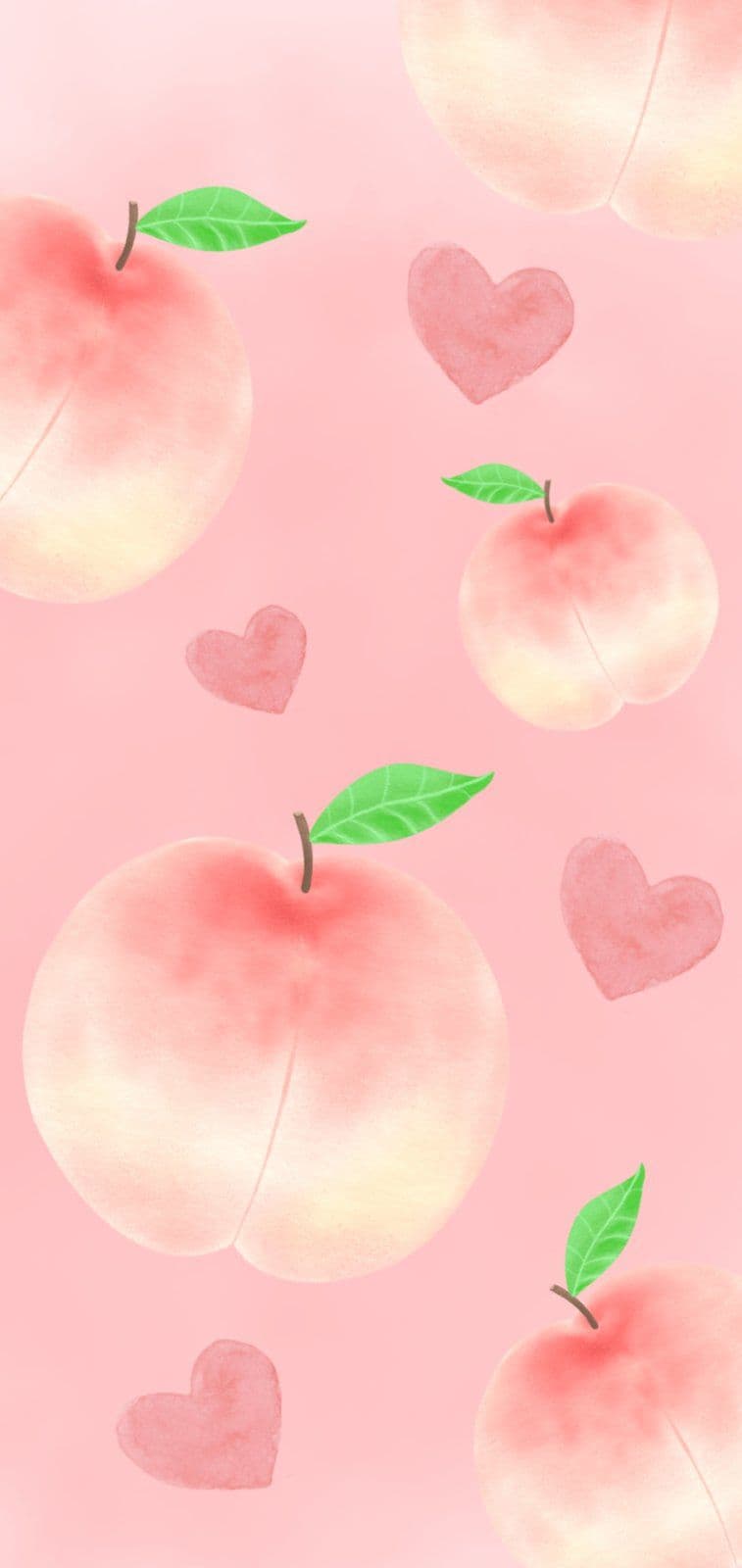 복숭아 배경화면