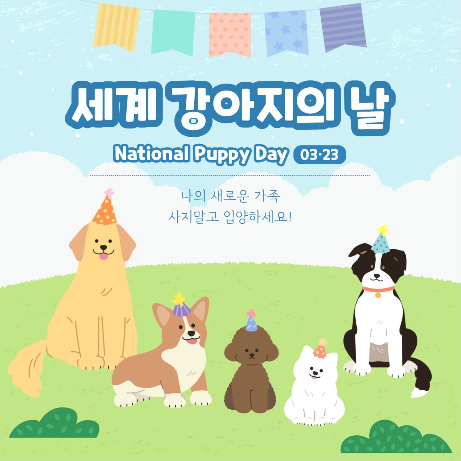 강아지의날