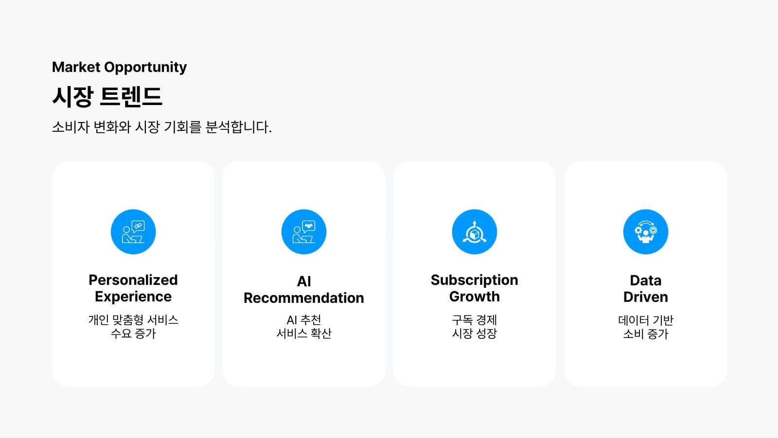 블루 포인트 비즈니스 서비스 제안서