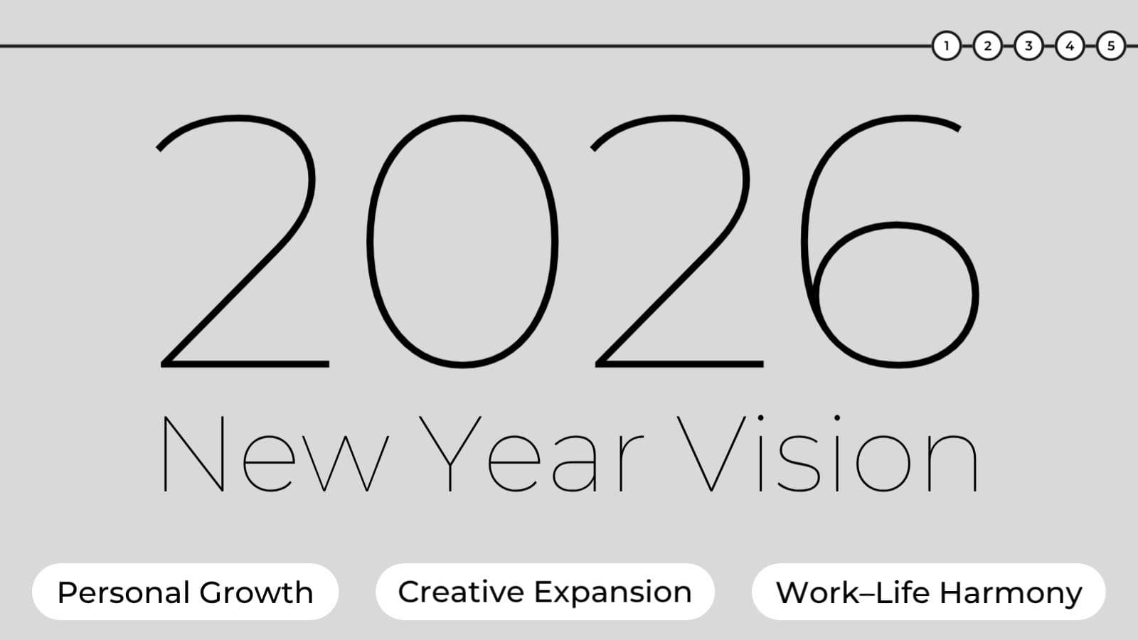 2026 New Year Vision
