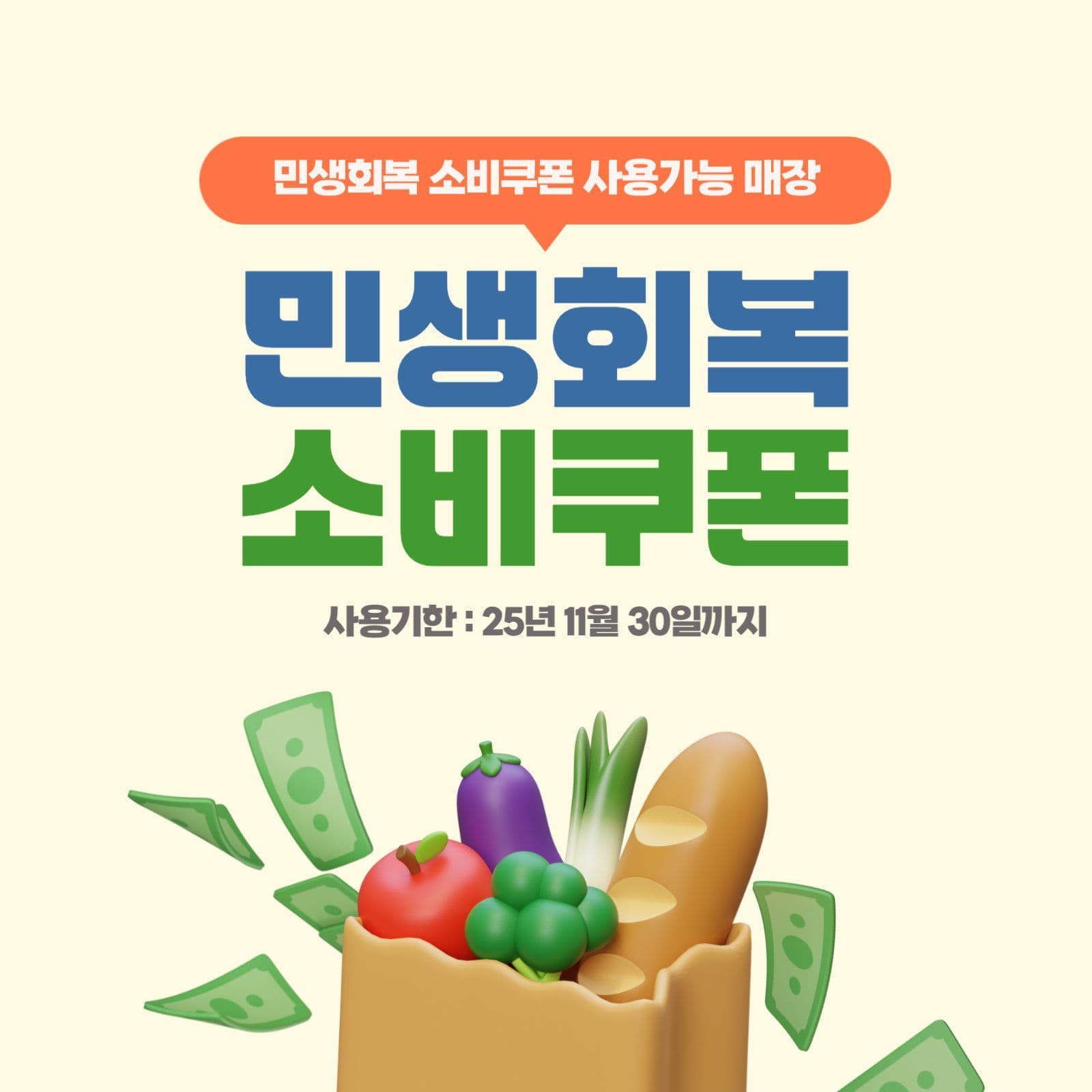민생회복 소비쿠폰