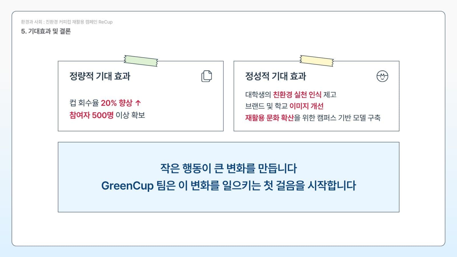 간단한 발표 PPT 템플릿