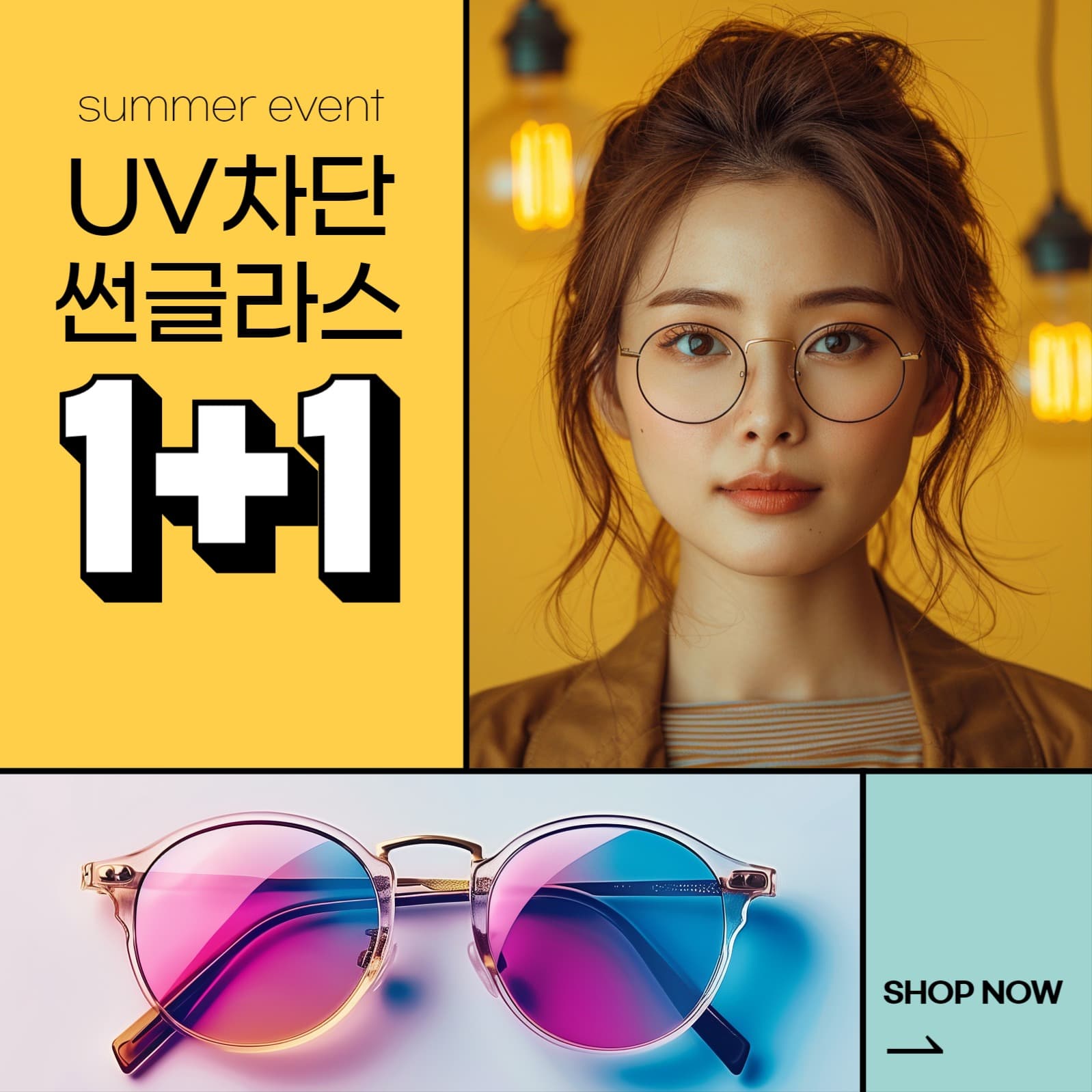 썬글라스광고