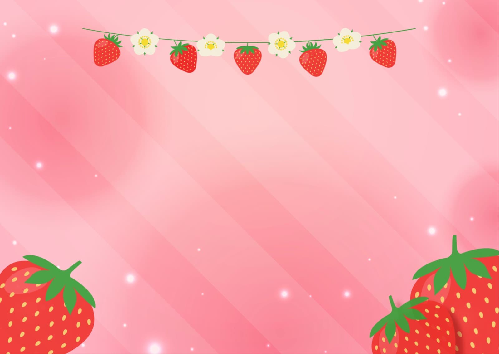 Strawberry 엽서