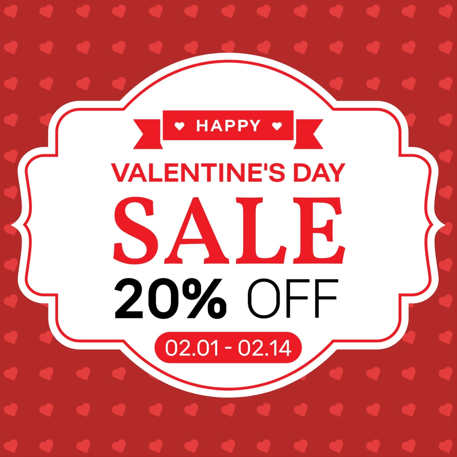 VALENTINE'S DAY SALE