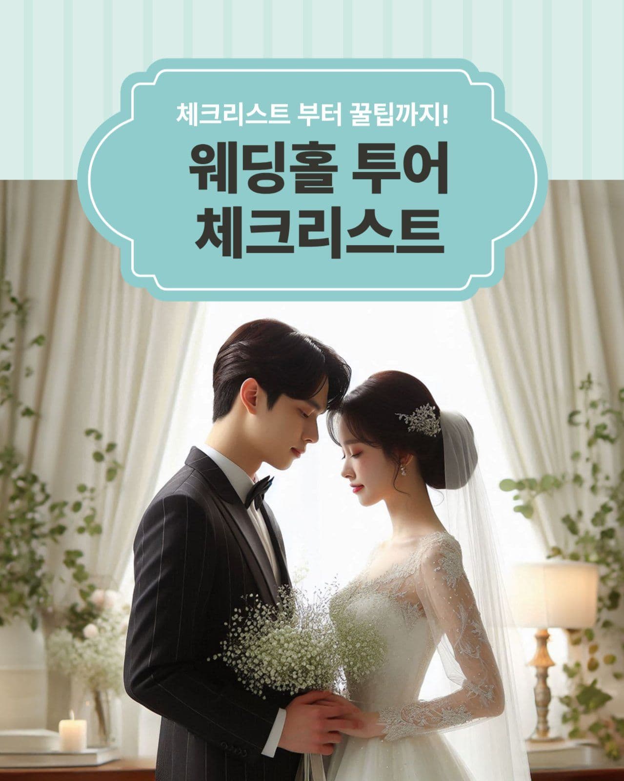 웨딩홀 투어 체크리스트