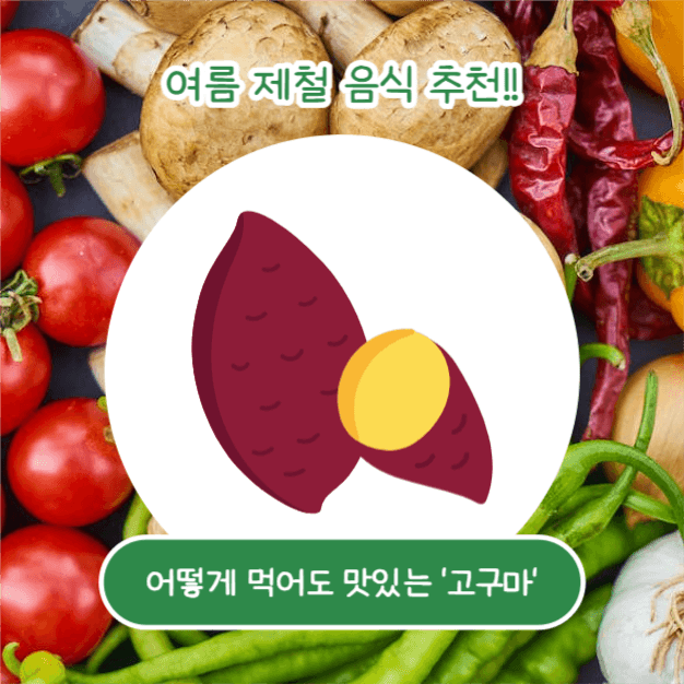 여름철 제철음식 (카드뉴스)