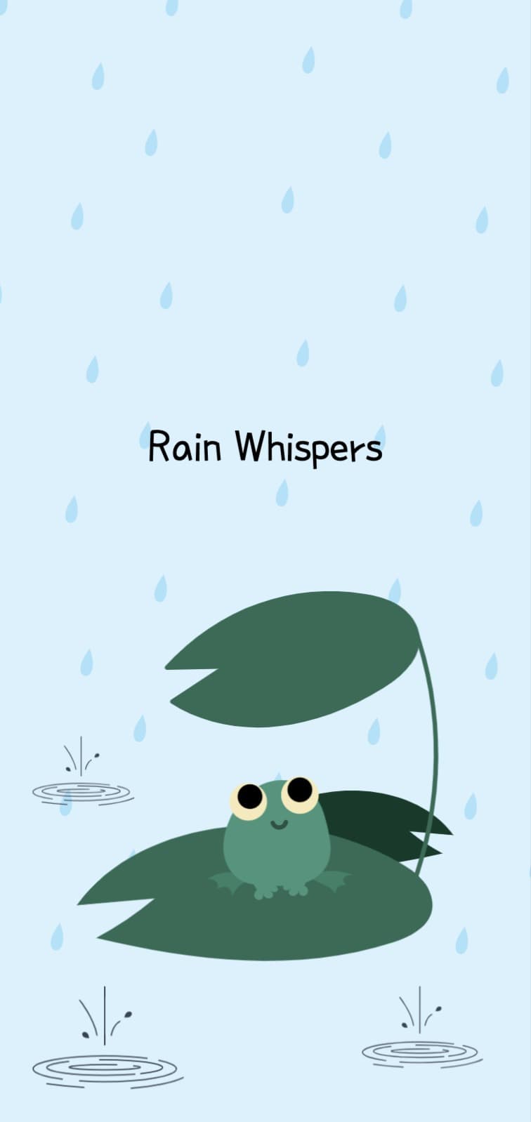 Rain whispers