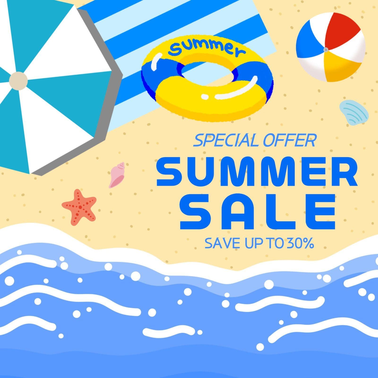 스페셜 오퍼 썸머세일 30%