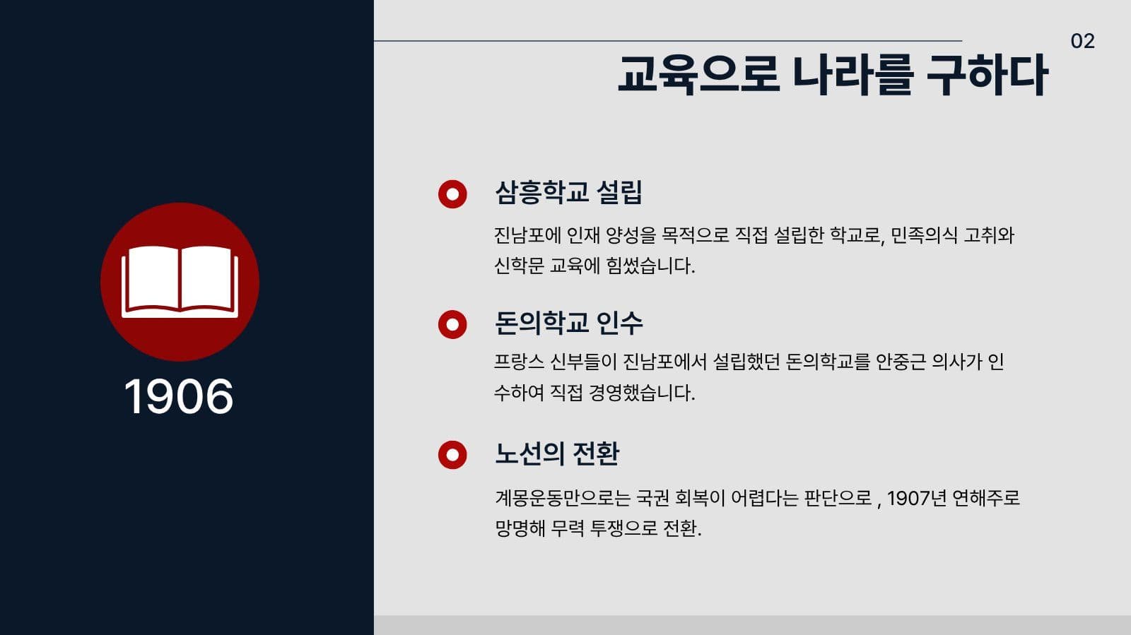 대한의 "안중근"