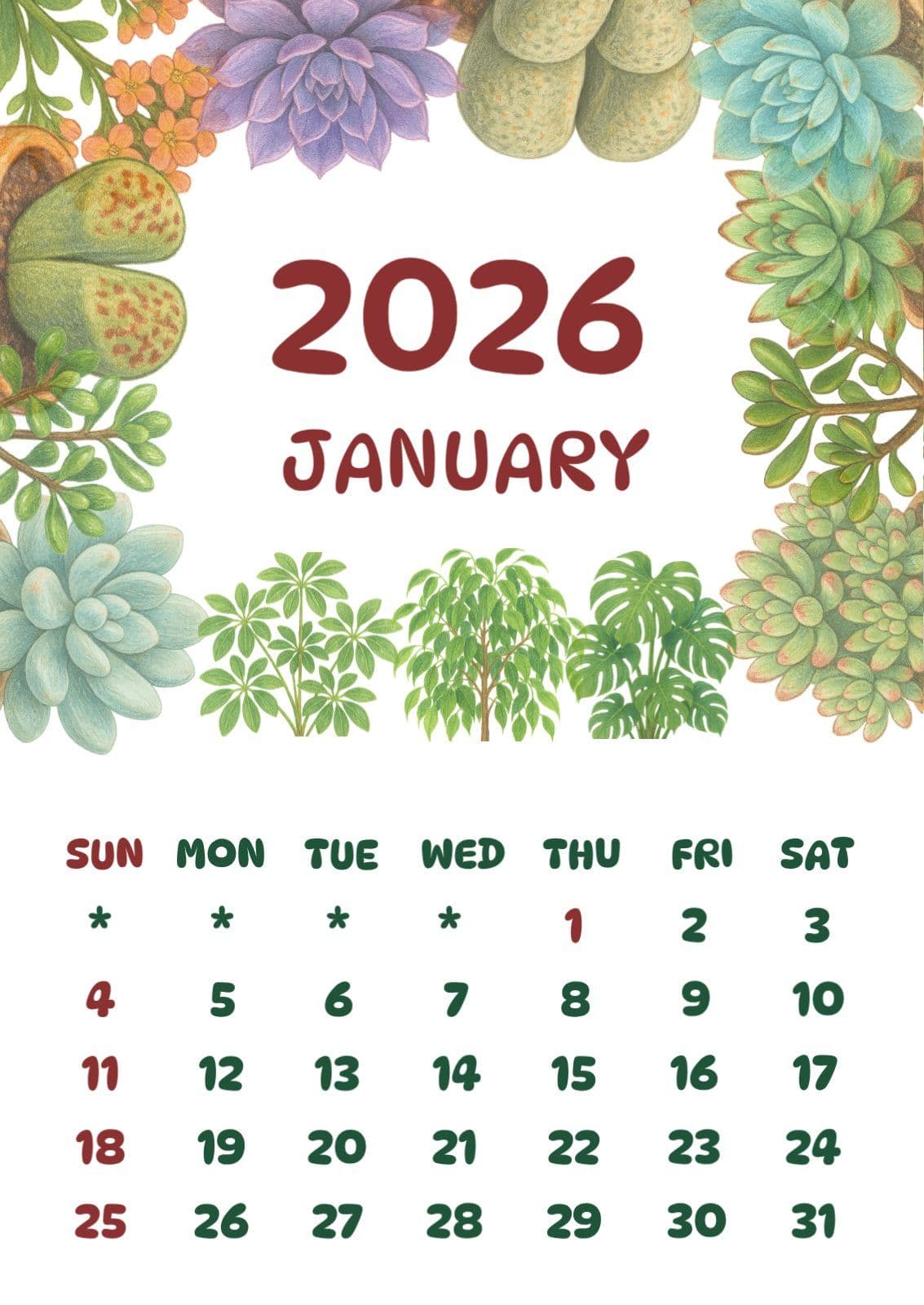 2026 JANUARY