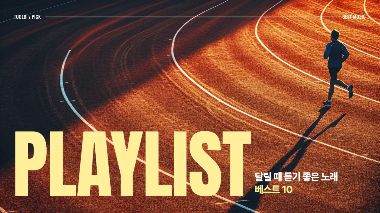 달릴 때 듣기 좋은 플레이리스트