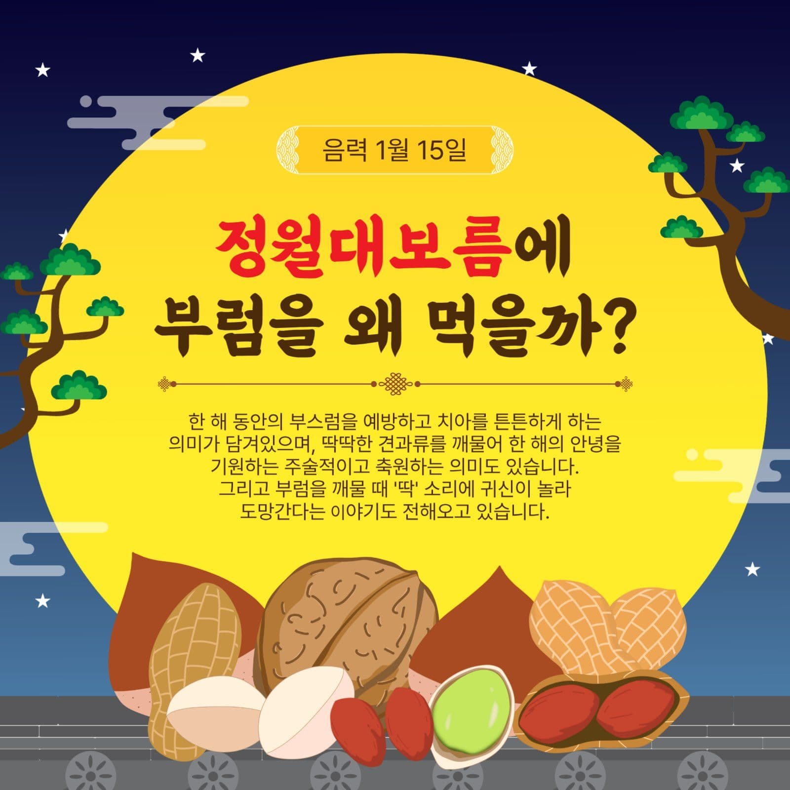 정월대보름부럼