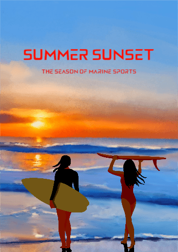Summer sunrise