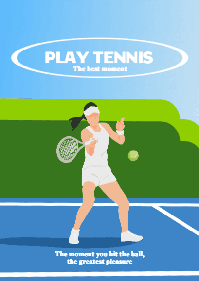 Play tennis