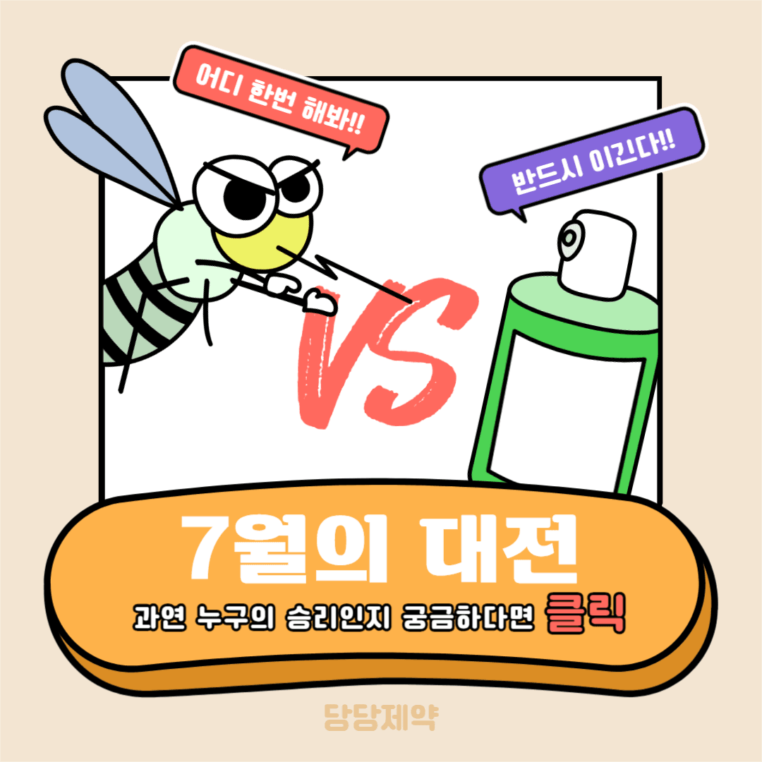 모기와의 전쟁 인스타
