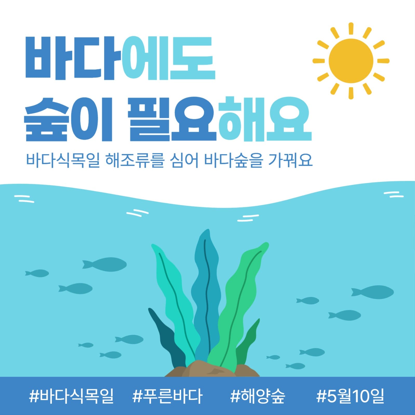 바다식목일