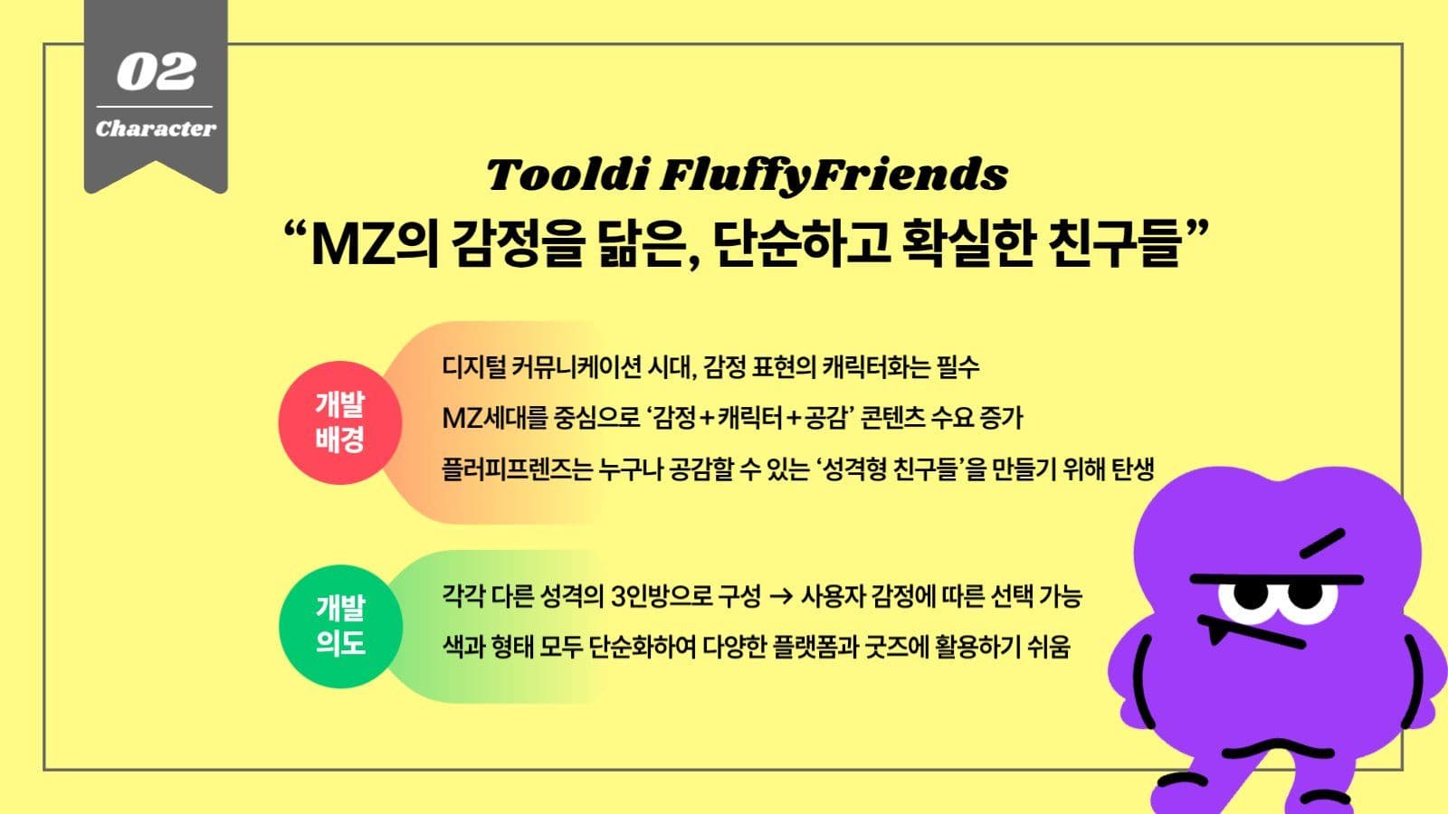 캐릭터소개 템플릿-ppt