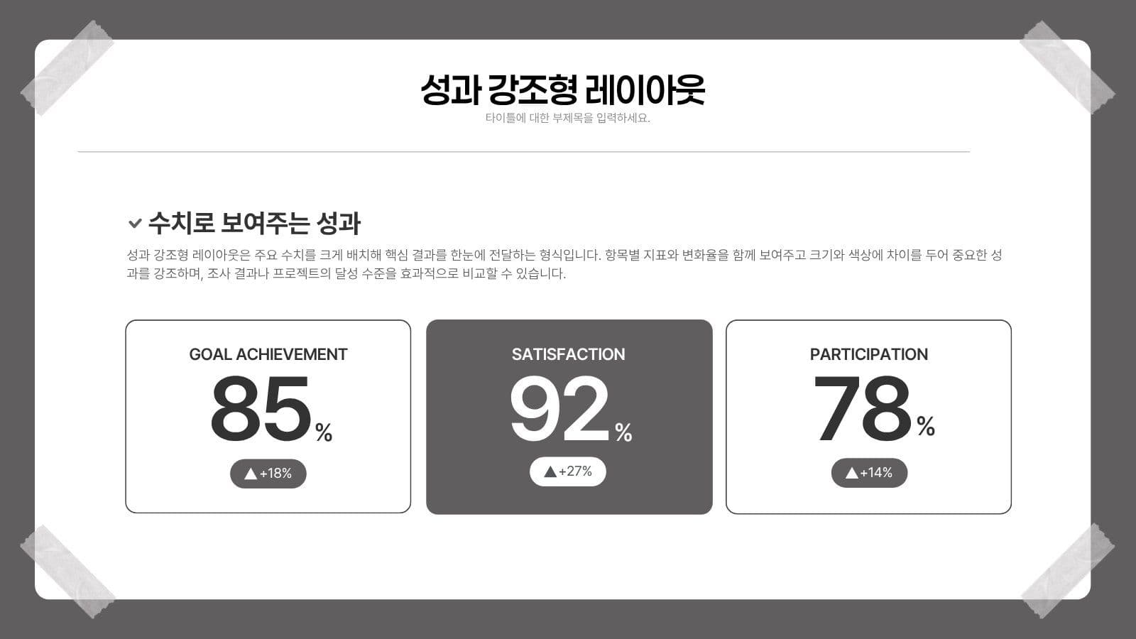심플 대학생 레포트 PPT 템플릿 과제 프레젠테이션