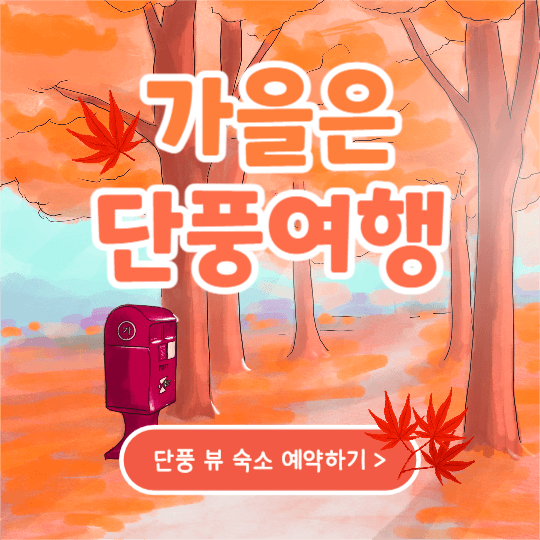 가을은 단풍여행 (인스타)