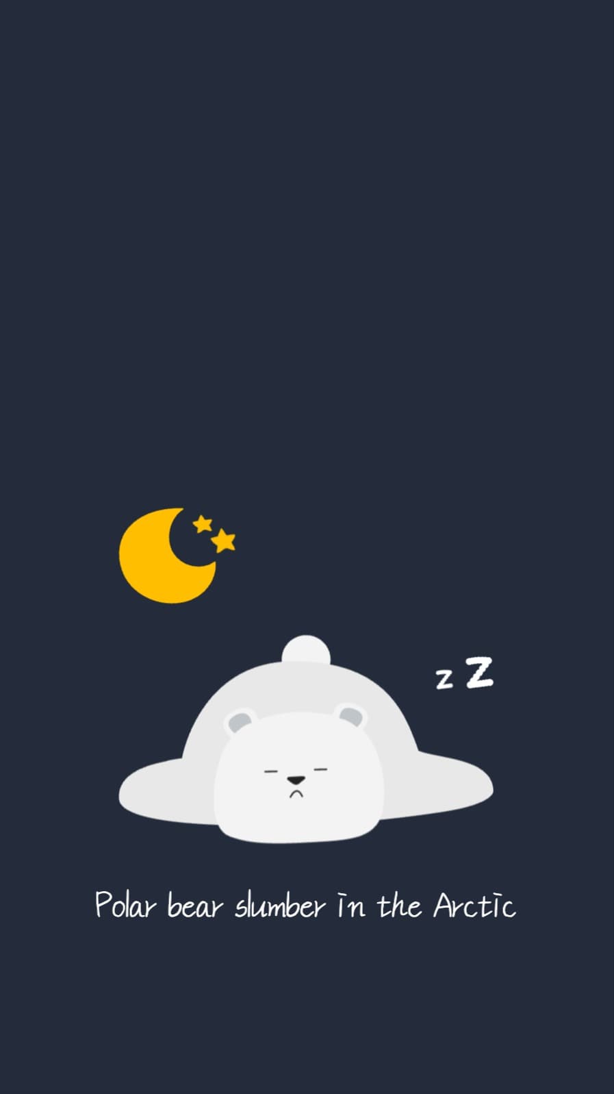 Polar bear Slumber
