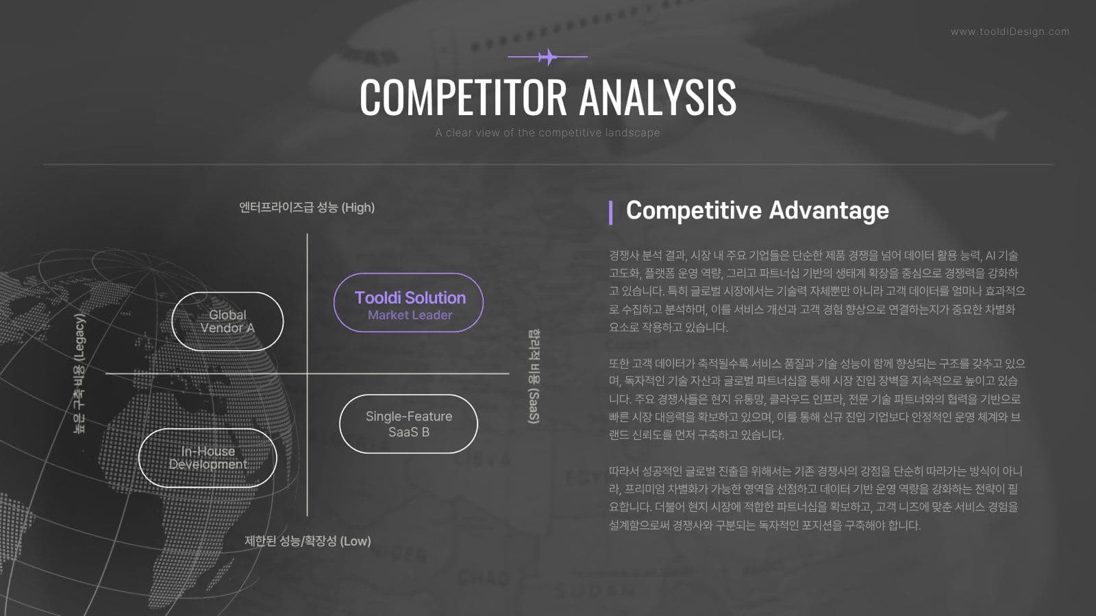 글로벌 타겟 비즈니스 사업 PPT