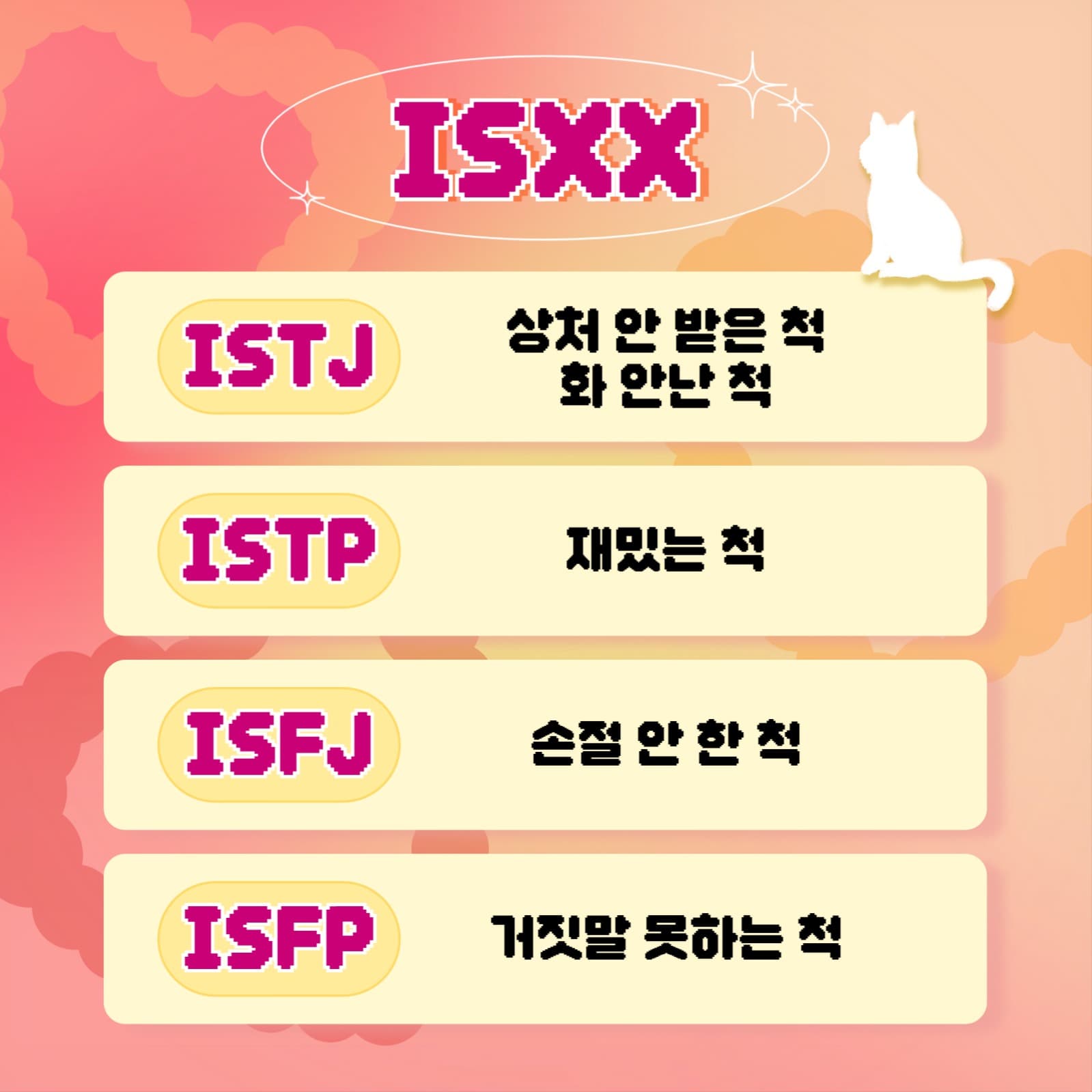 MBTI 템플릿