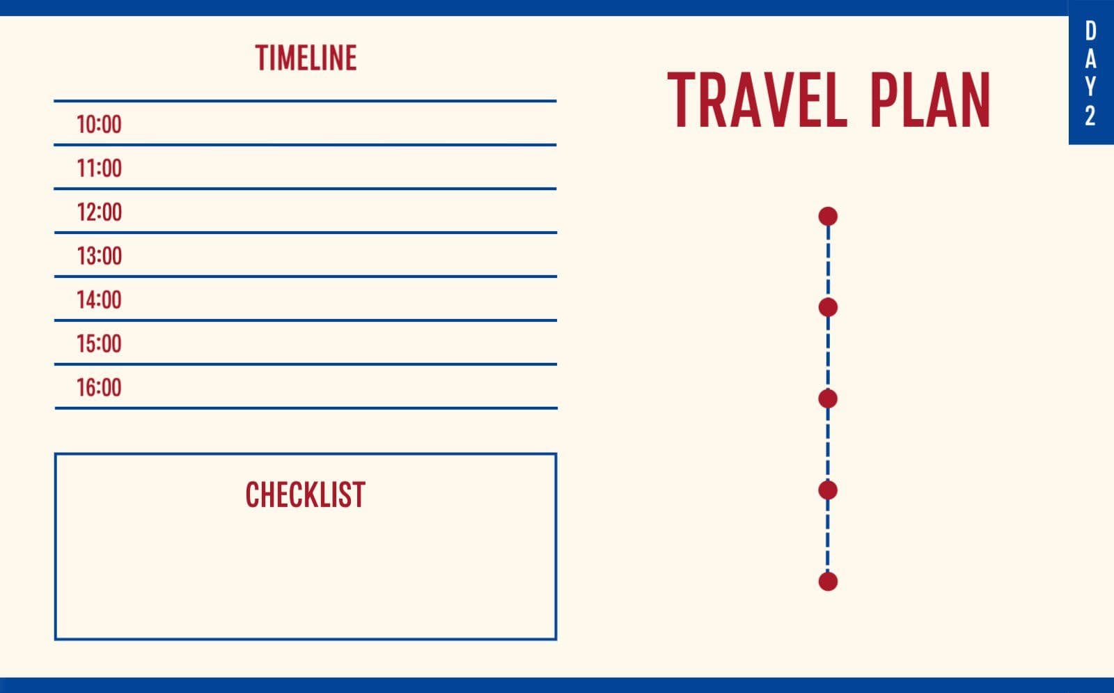 굿노트 Travel Plan
