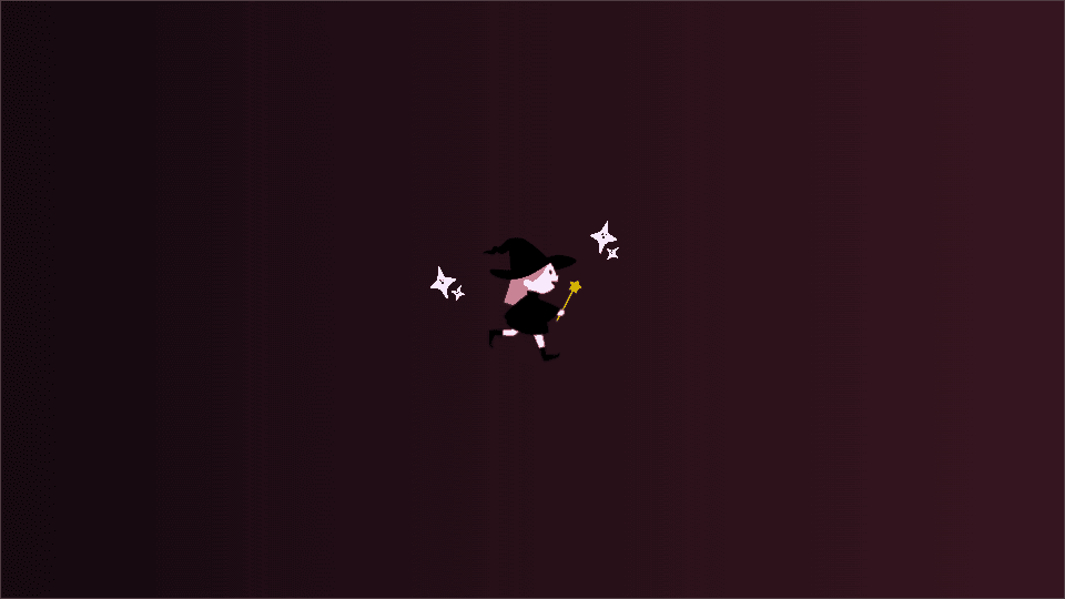 마녀의 마법 배경화면