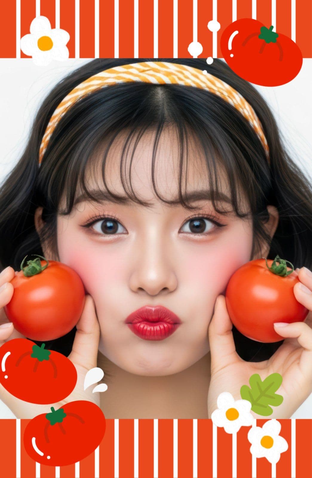 토마토 포토 프레임