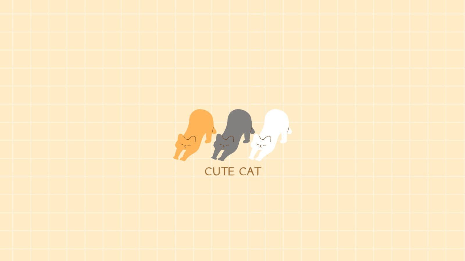 귀여운 고양이 배경화면