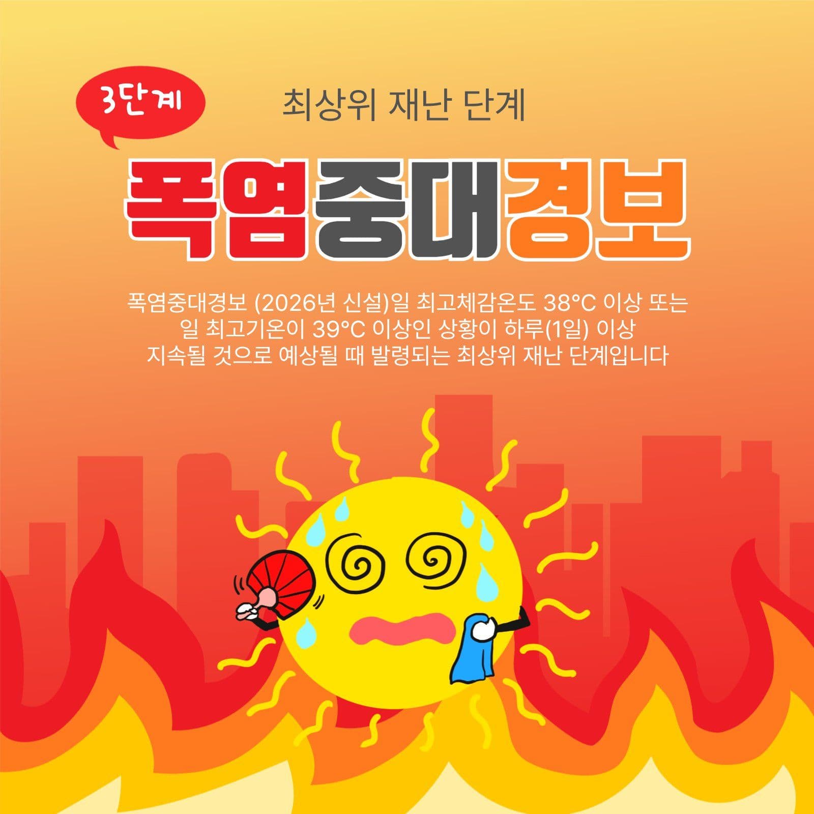 폭염중대경보