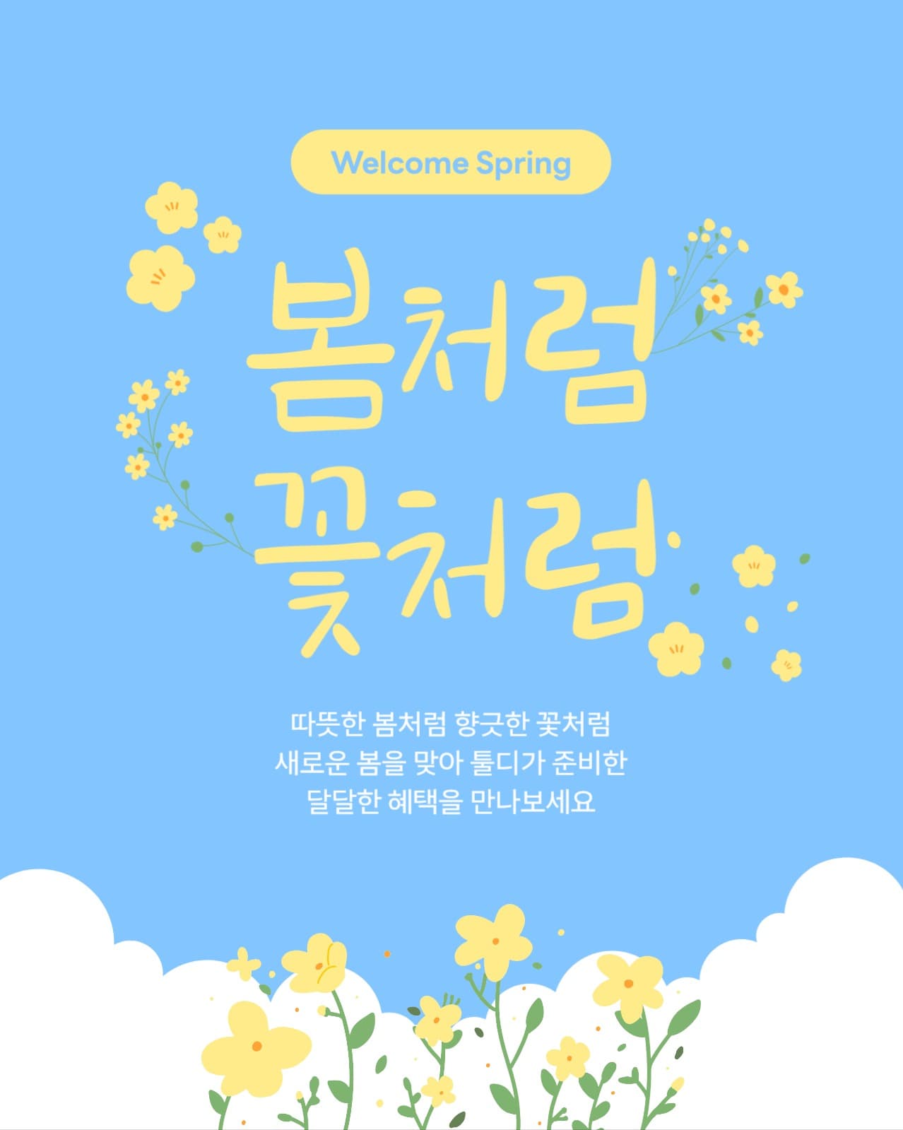 봄맞이 이벤트