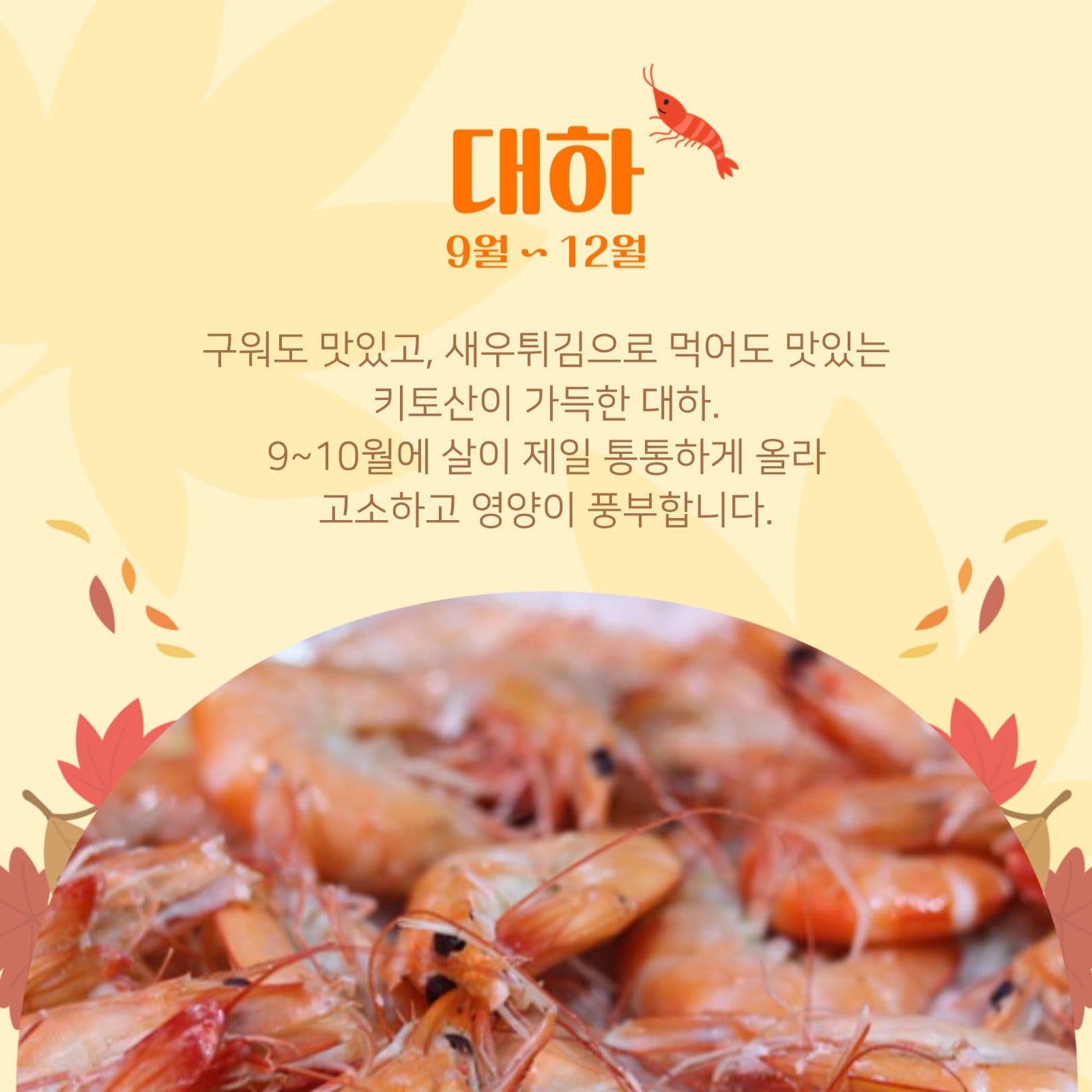 제철이 주는 따뜻한 맛
