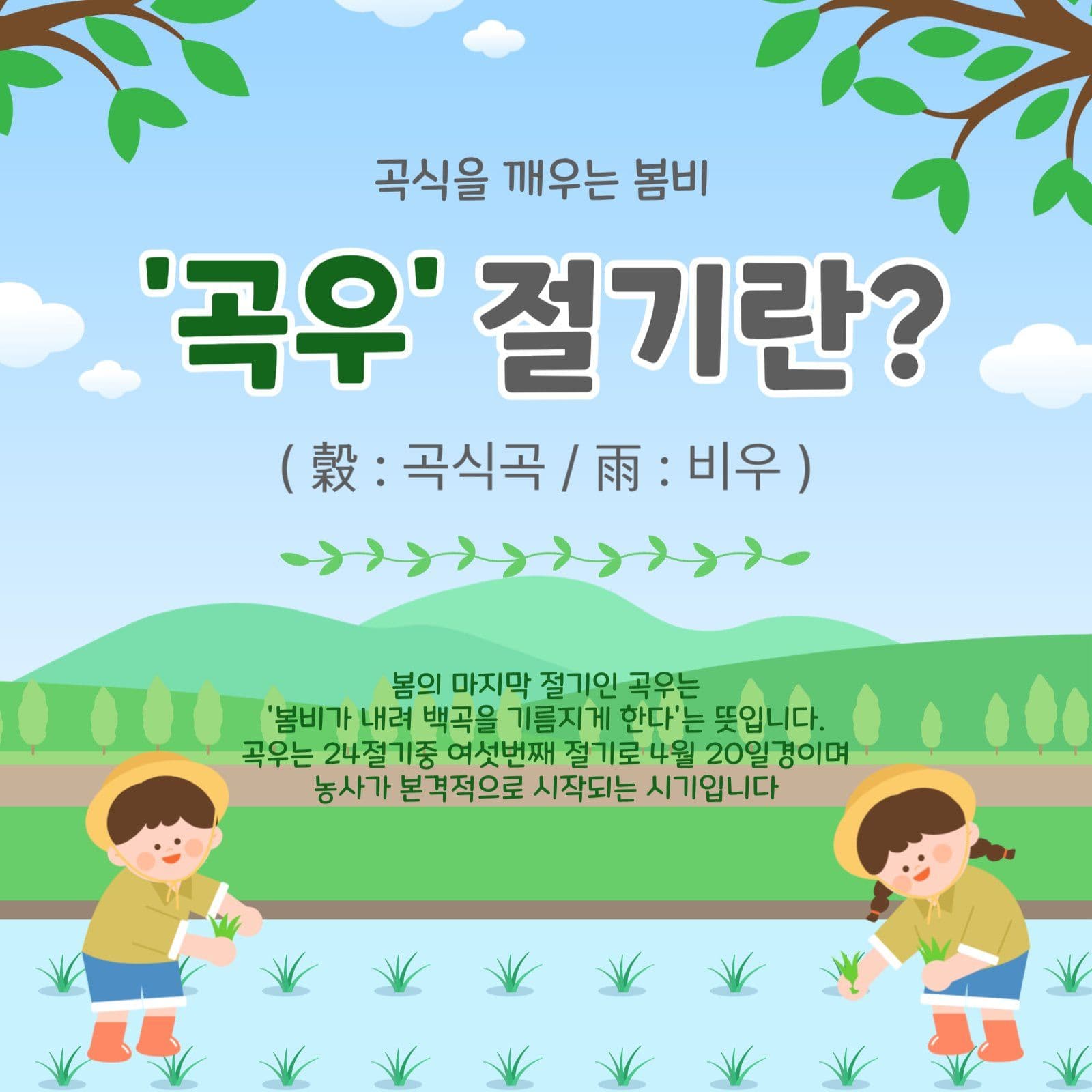 곡우절기란