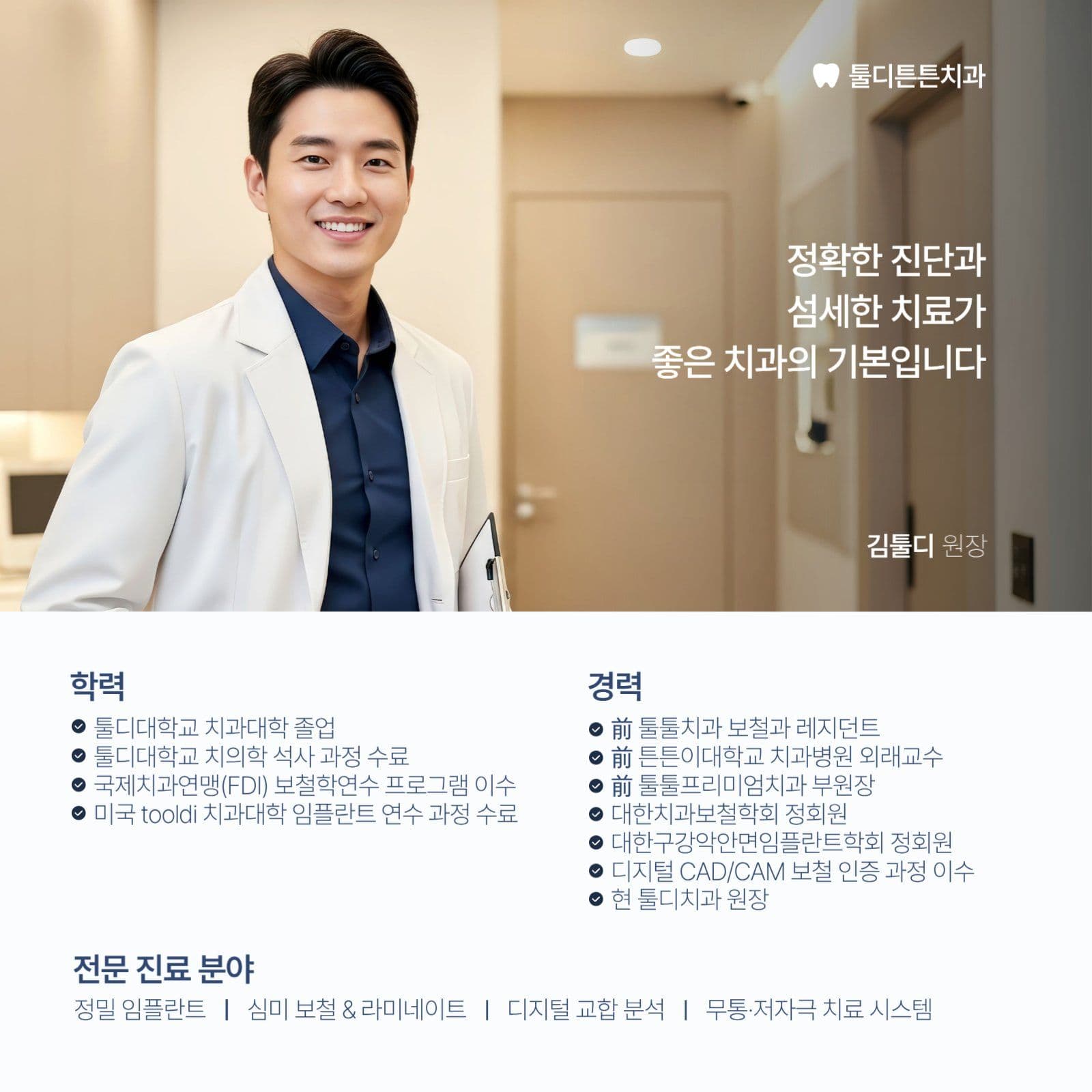 의료진소개 프로필